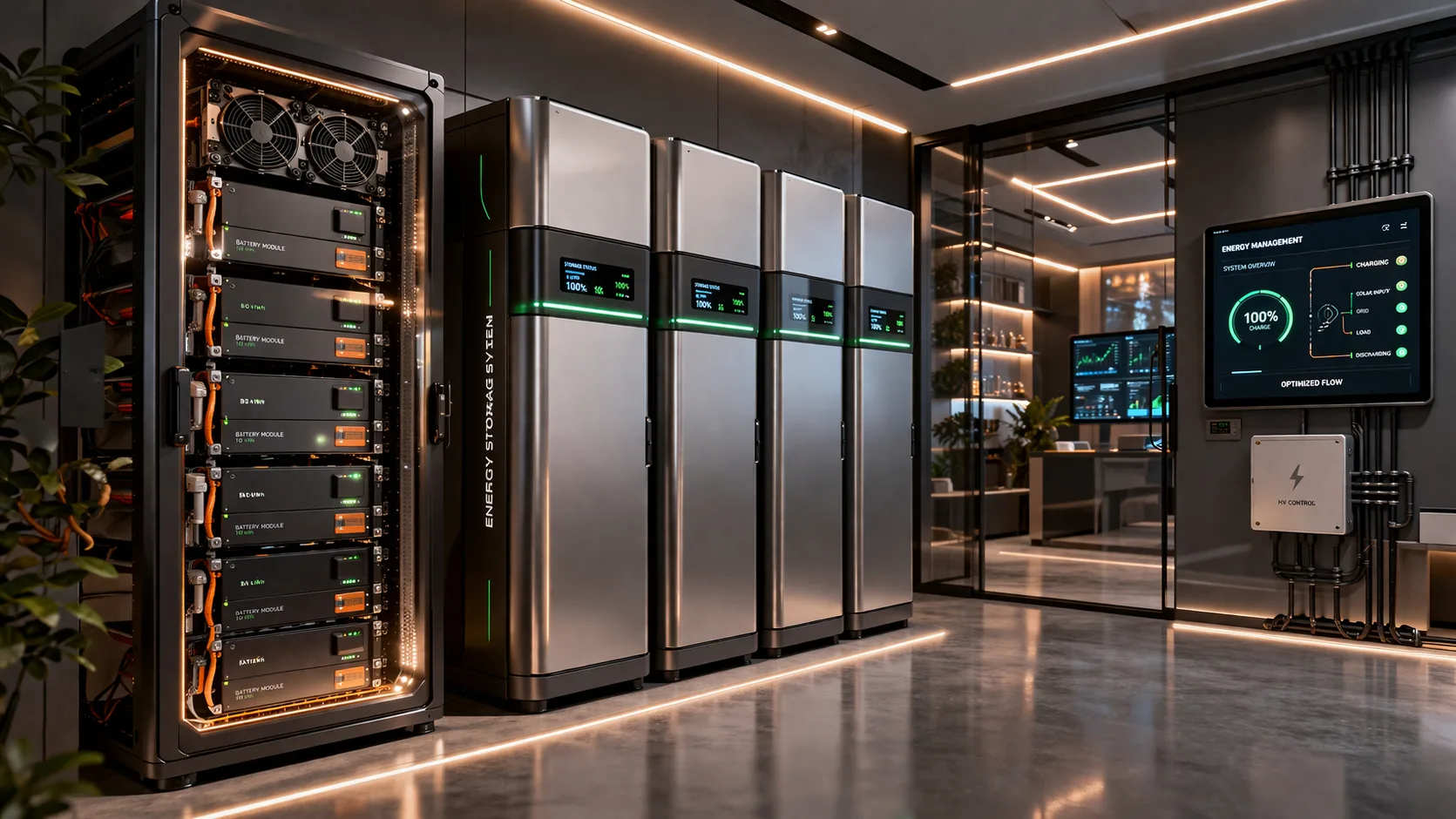 Integrated ESS cabinet